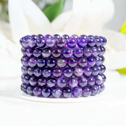 Amethyst Gemstone Bracelet
