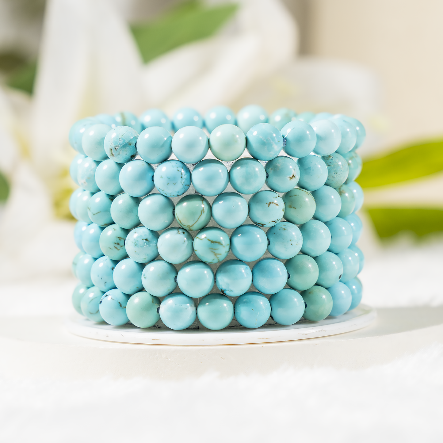 Turquoise Howlite Gemstone Bracelet