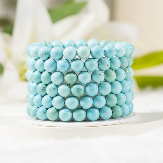 Turquoise Howlite Gemstone Bracelet