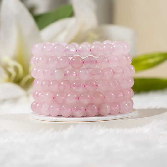 Rose Quartz Gemstone Bracelet