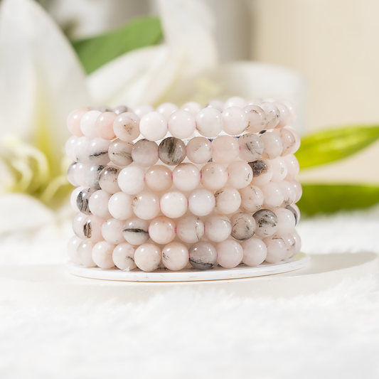 Pink Opal Gemstone Bracelet