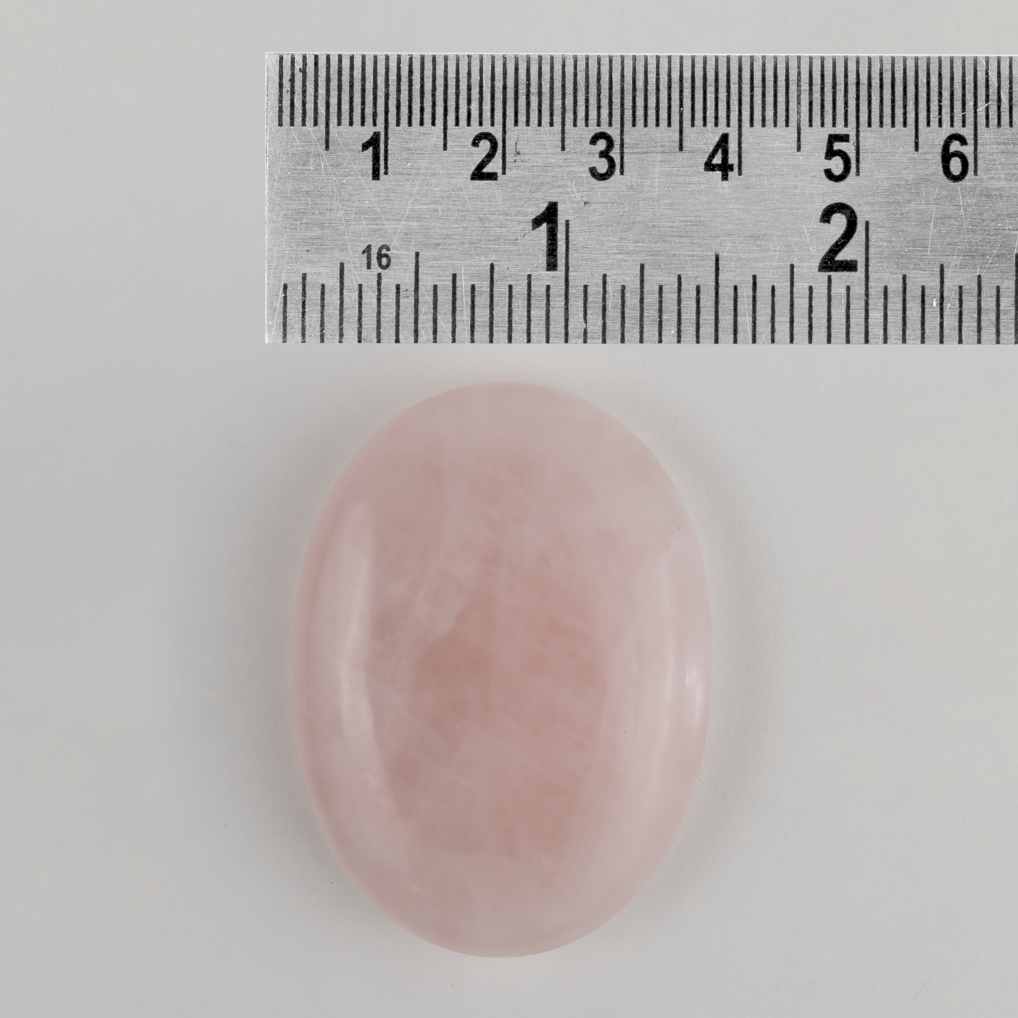 1kg  Rose Quartz Palm Stones (6-8Pcs)