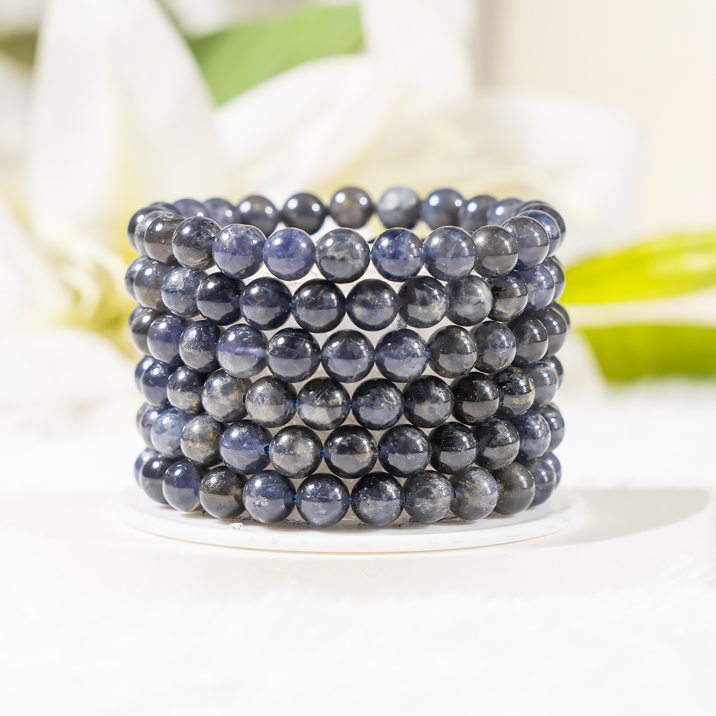 Iolite Gemstone Bracelet