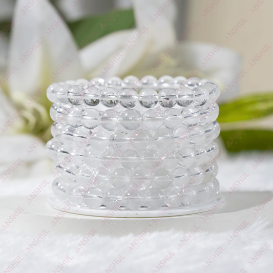 Crystal Quartz Gemstone Bracelet