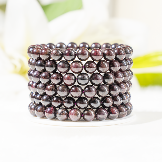Garnet Gemstone Bracelet