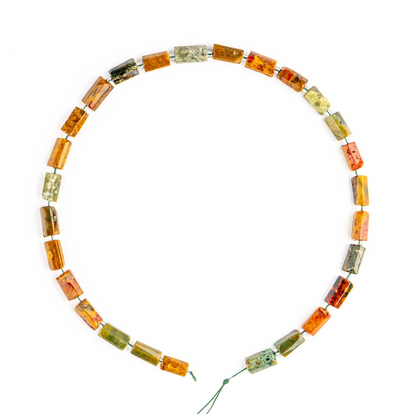 Pipe Beads | Gemstone Crystal Beads | Natural Stone Beads | Beaded Jewelry | DIY Jewelry Beads