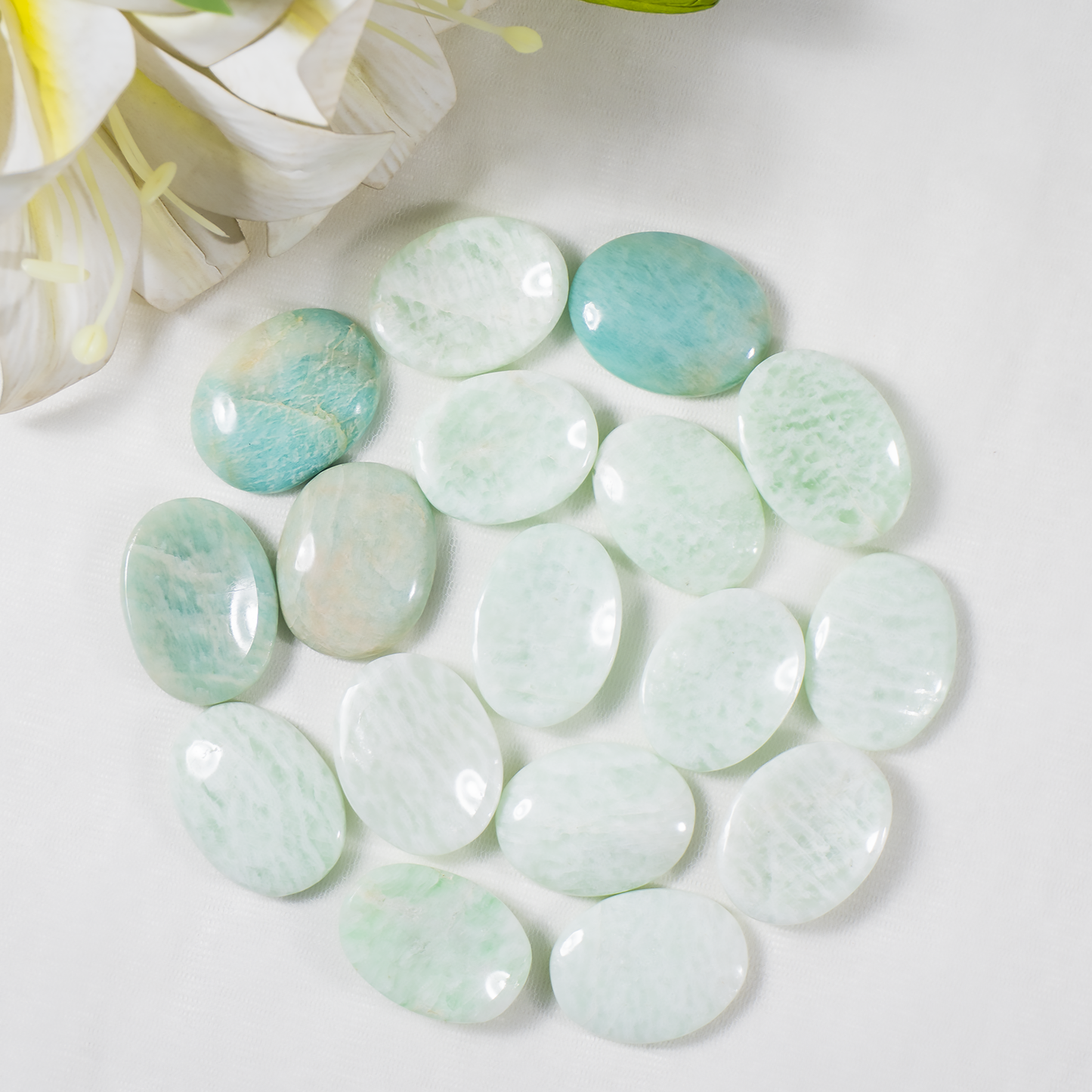 Amazonite Worry Stones