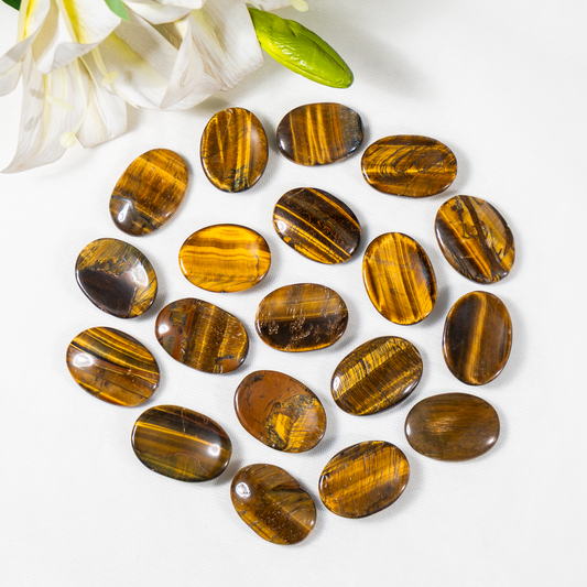Tiger Eye Worry Stones