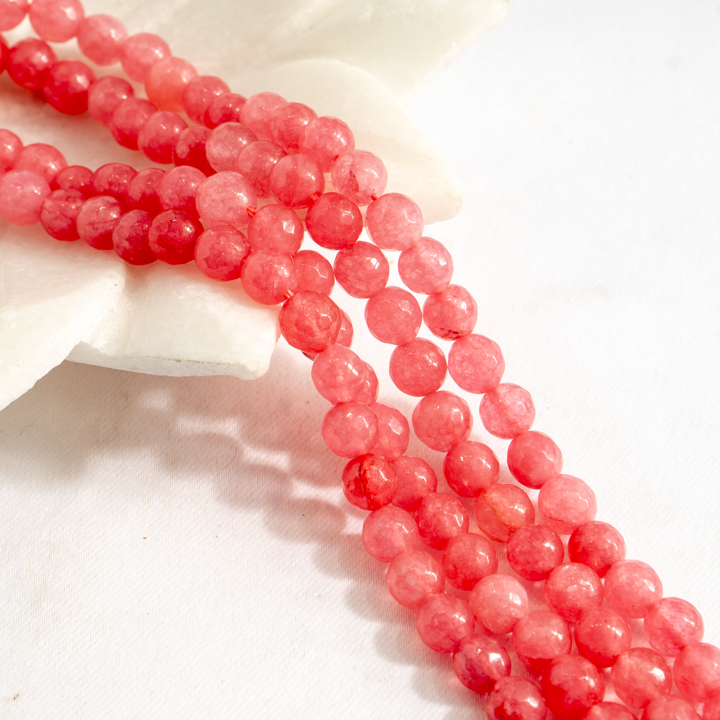 Dyed Faceted Beads – Colorful Beads for Jewelry Making & Craft
