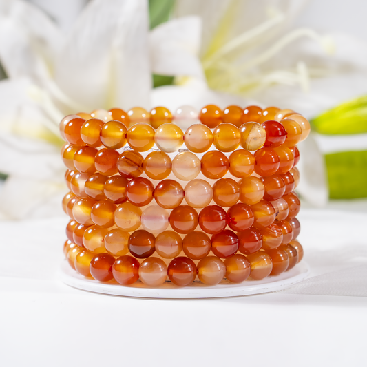 Carnelian Gemstone Bracelet