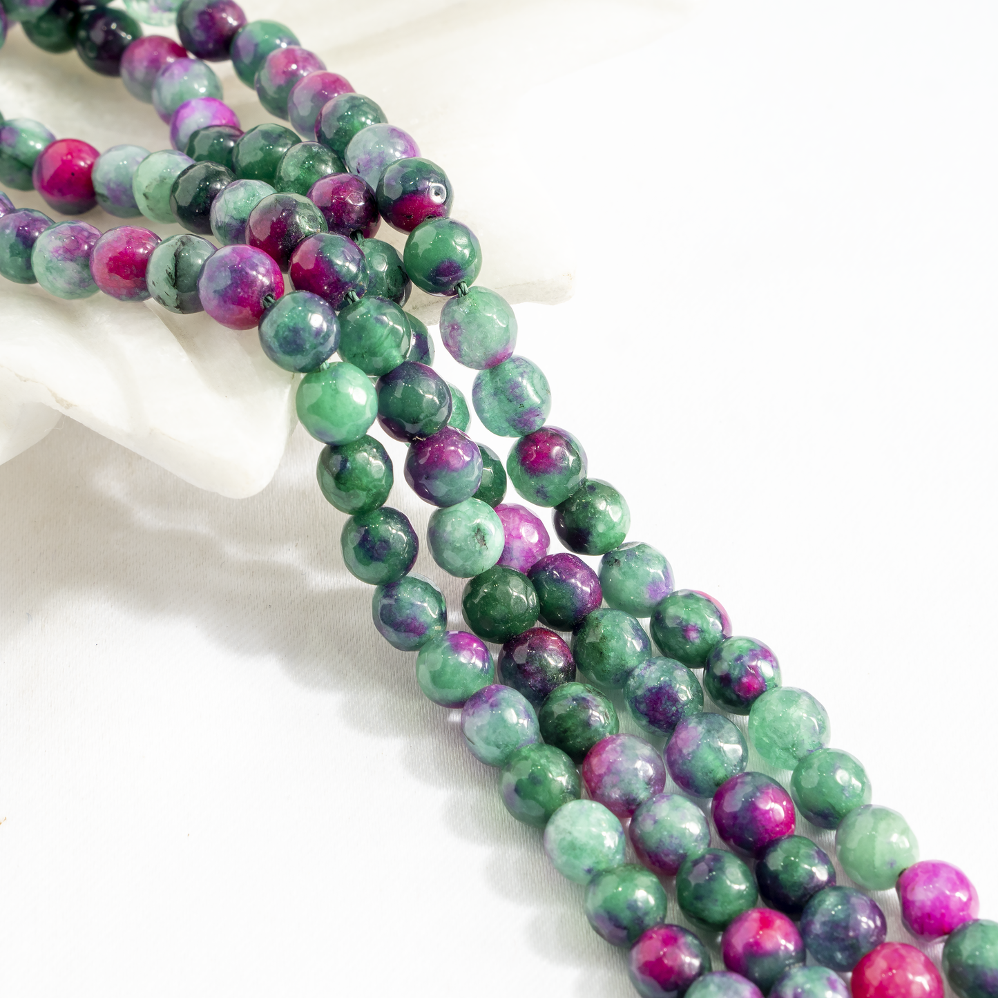 Dyed Faceted Beads – Colorful Beads for Jewelry Making & Craft