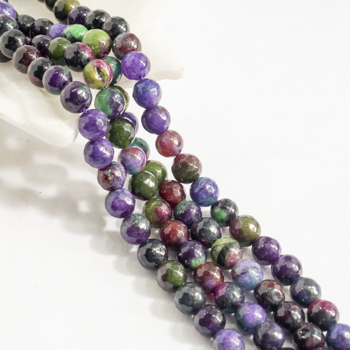 Dyed Faceted Beads – Colorful Beads for Jewelry Making & Craft