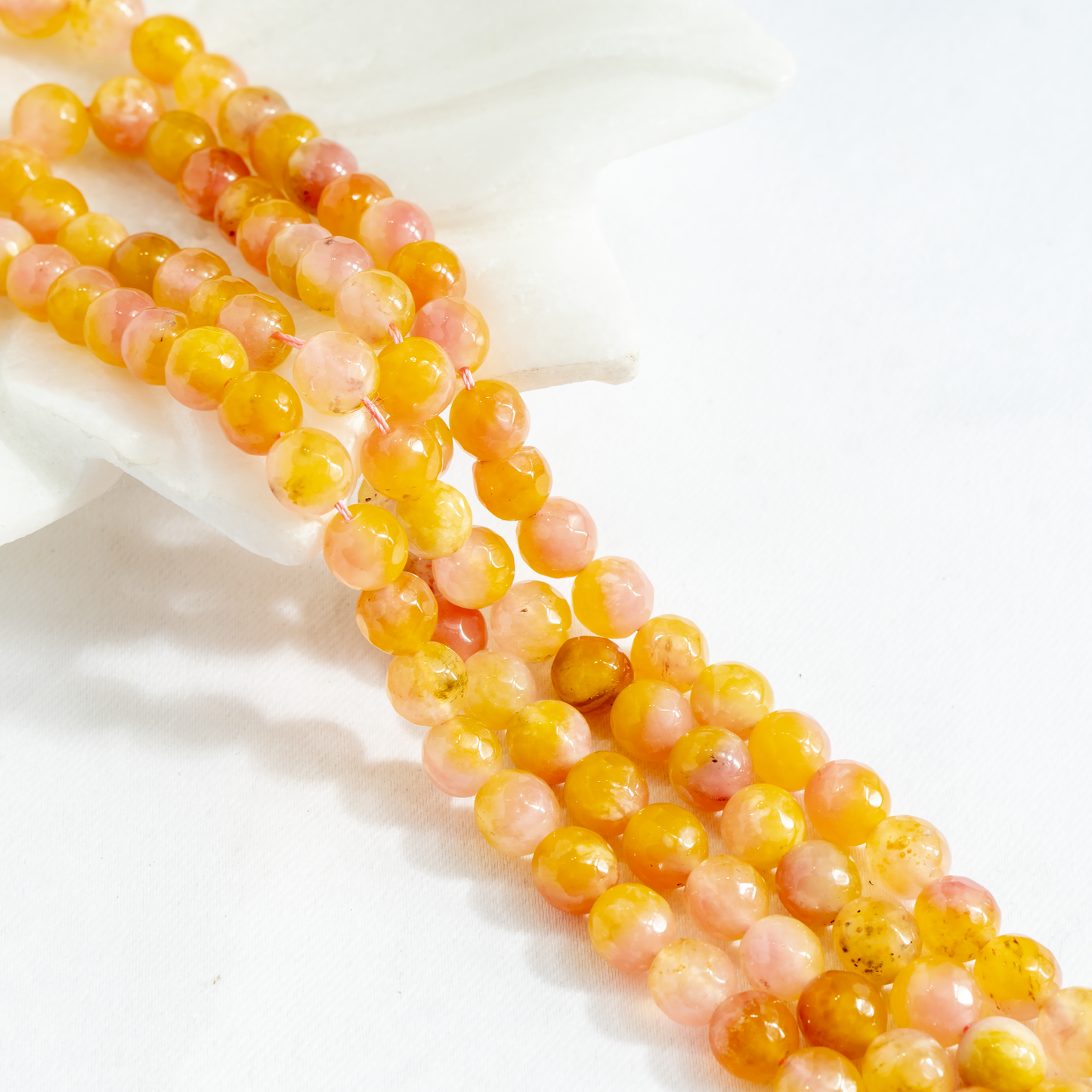 Dyed Faceted Beads – Colorful Beads for Jewelry Making & Craft