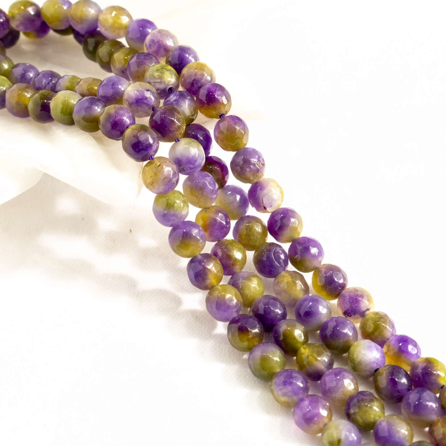 Dyed Faceted Beads – Colorful Beads for Jewelry Making & Craft
