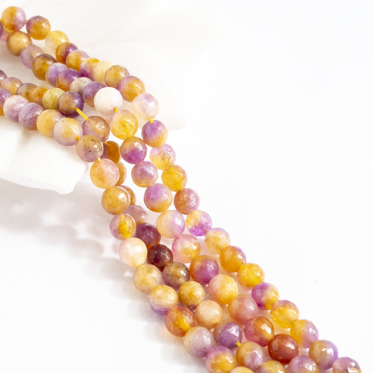 Dyed Faceted Beads – Colorful Beads for Jewelry Making & Craft