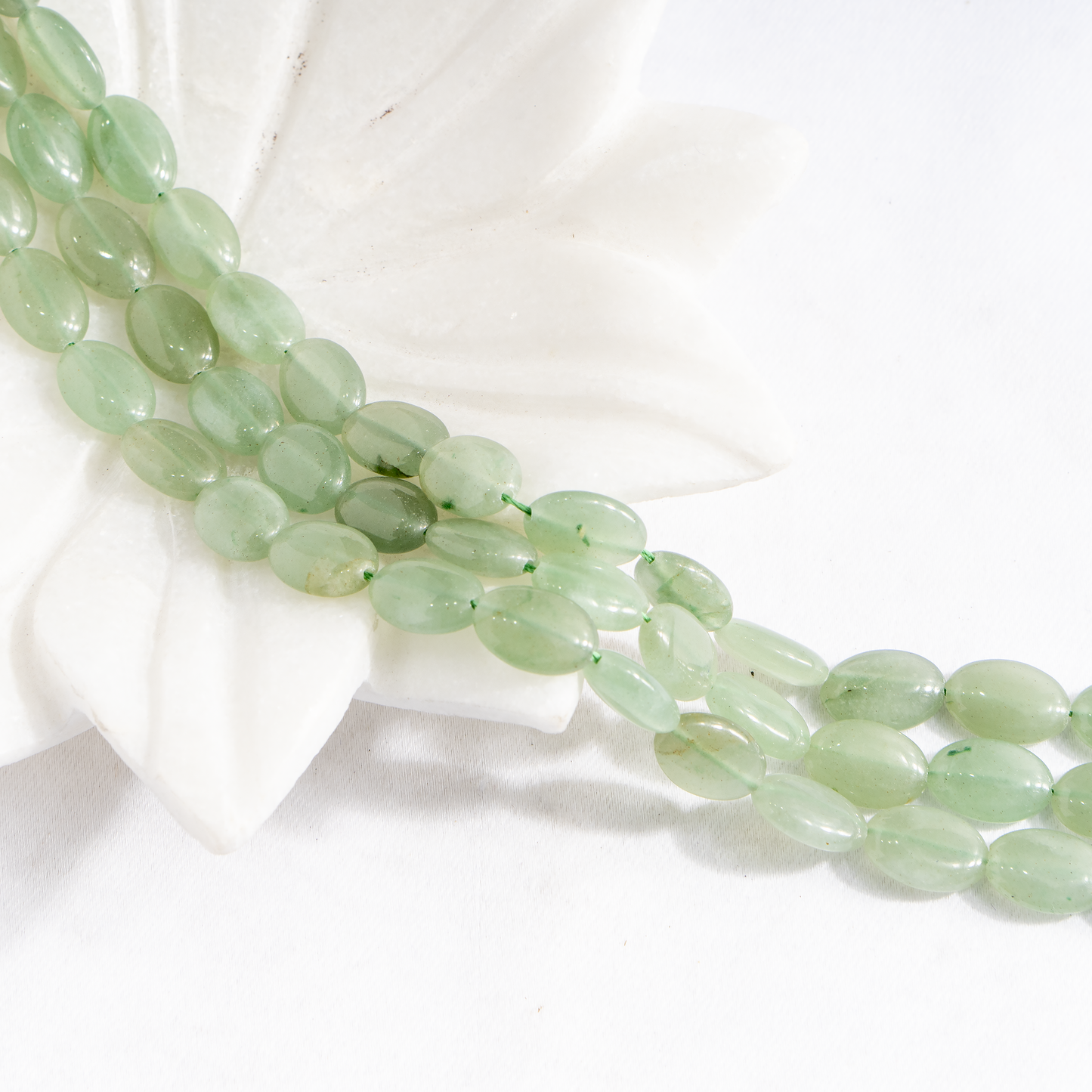 Oval Gemstone Beads | Natural Crystal Beads | DIY Beaded Jewelry Making