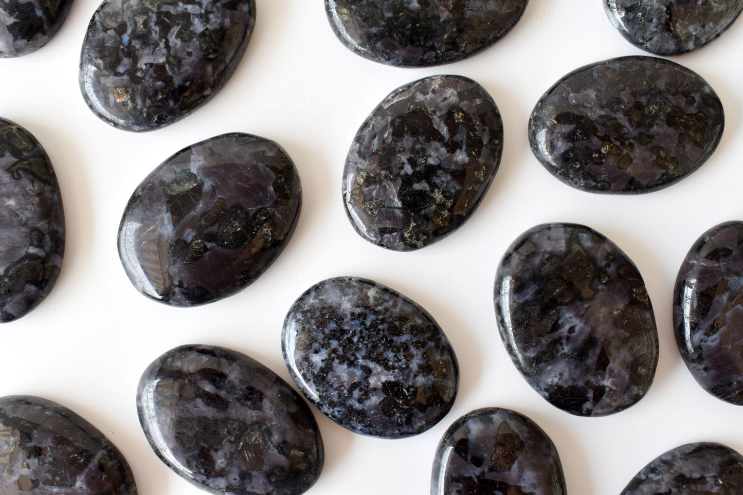 Larkavite Worry Stones