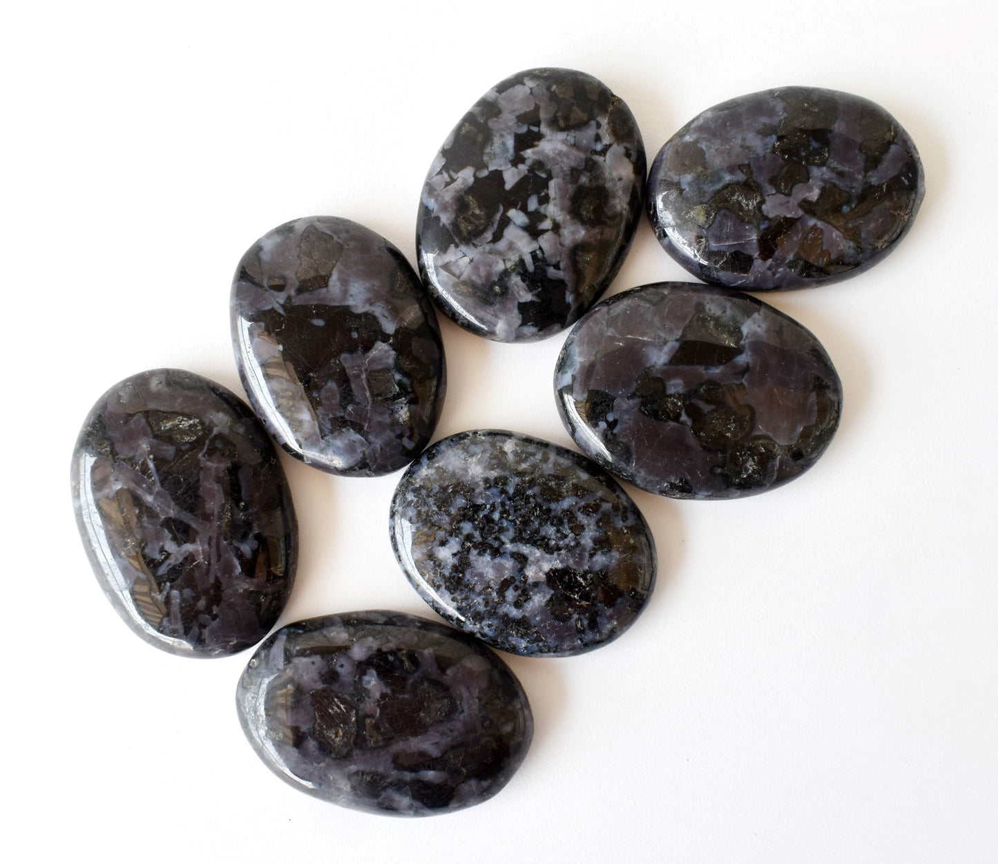 Larkavite Worry Stones
