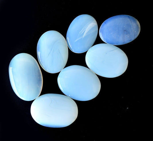 Synthetic Opal Worry Stones