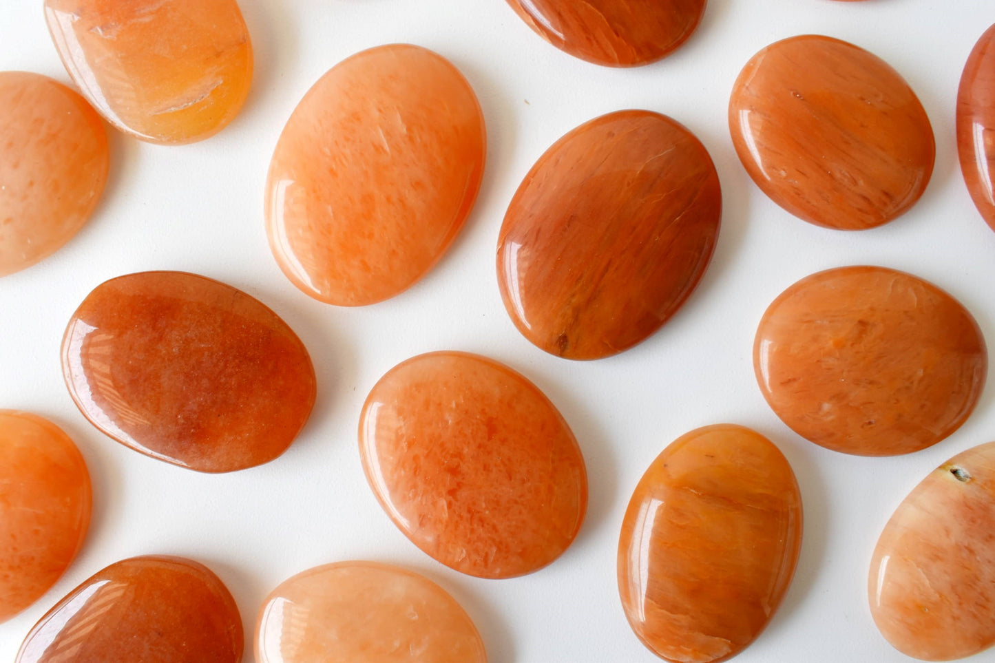 Orange Aventurine Worry Stones