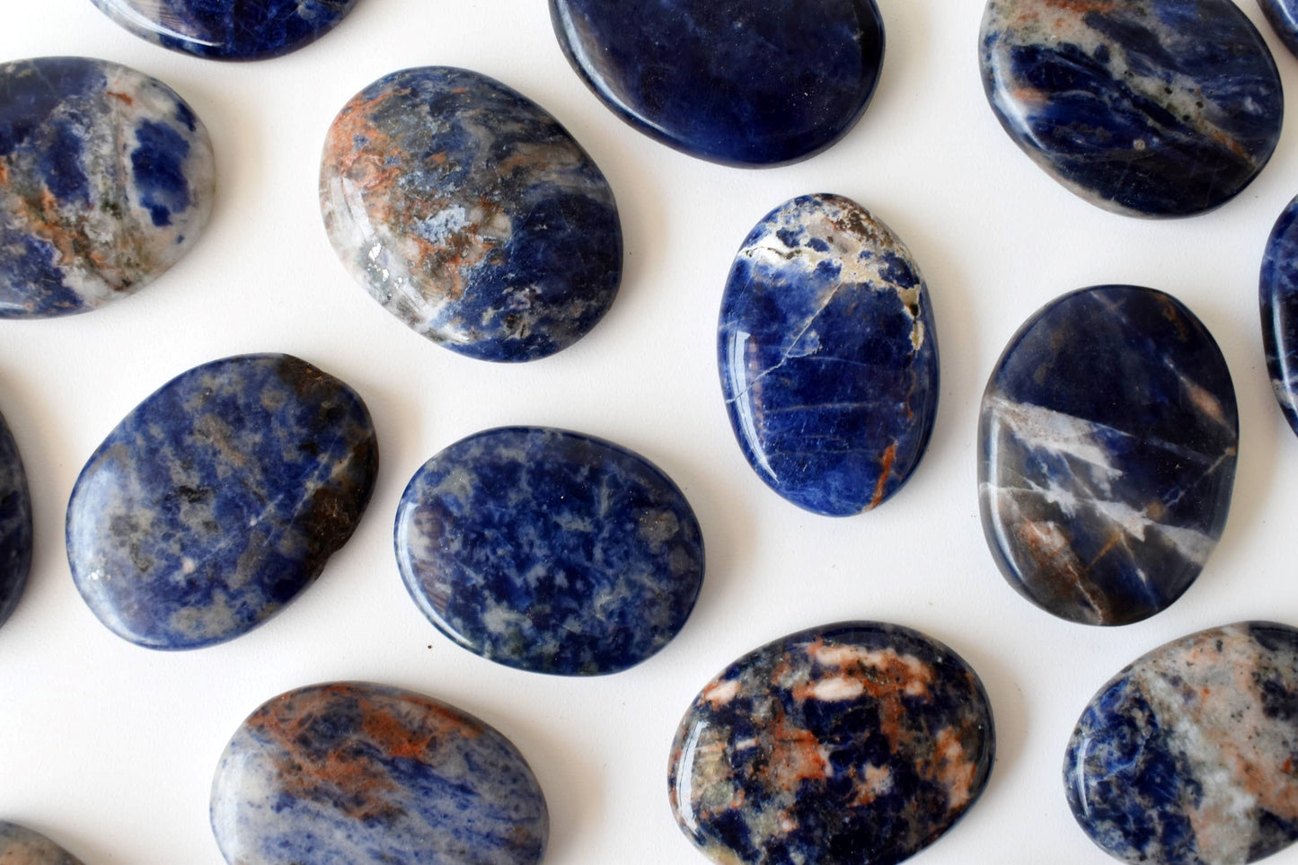 Sodalite Worry Stones
