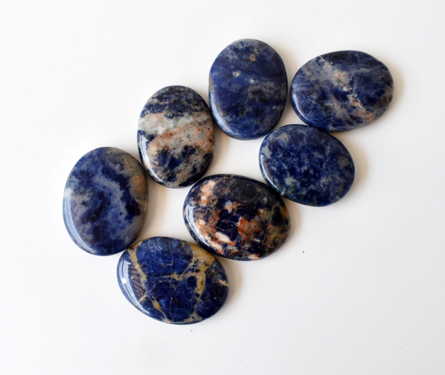 Sodalite Worry Stones