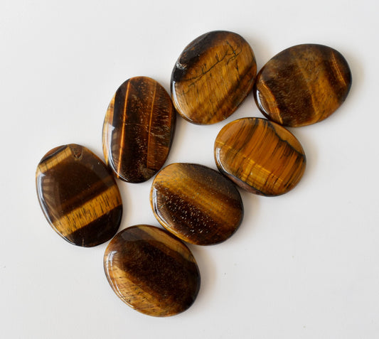 Tiger Eye Worry Stones