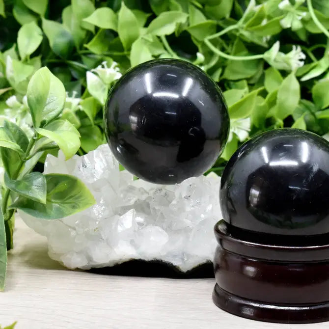 1Kg Black Tourmaline Sphere