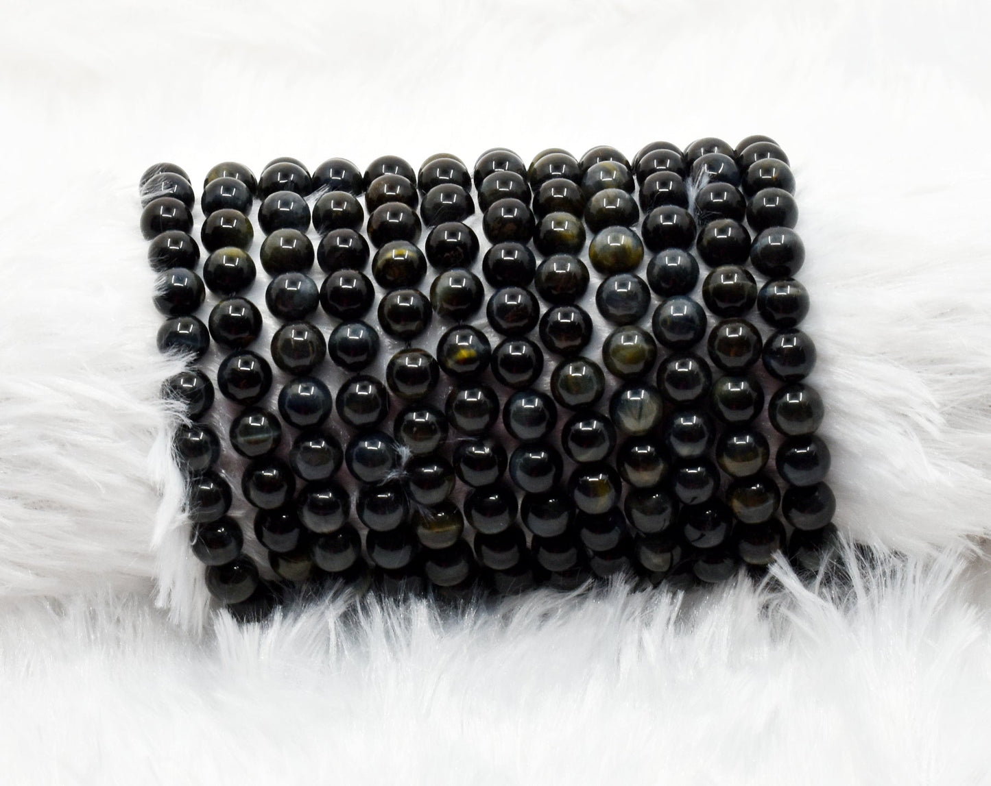 Golden Obsidian Gemstone Beads
