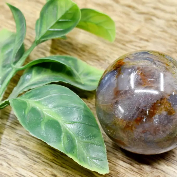 1Pc Sphere Fancy Jasper Crystal Ball Healing Sphere | Divine Crystal Ball | Reiki Healing | Crystal Gift.