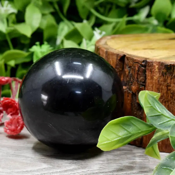 1Kg Black Tourmaline Sphere