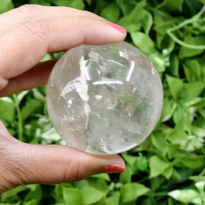 1Pc Sphere Crystal Quartz Crystal Ball Healing Sphere, Reiki healing, Divination ball