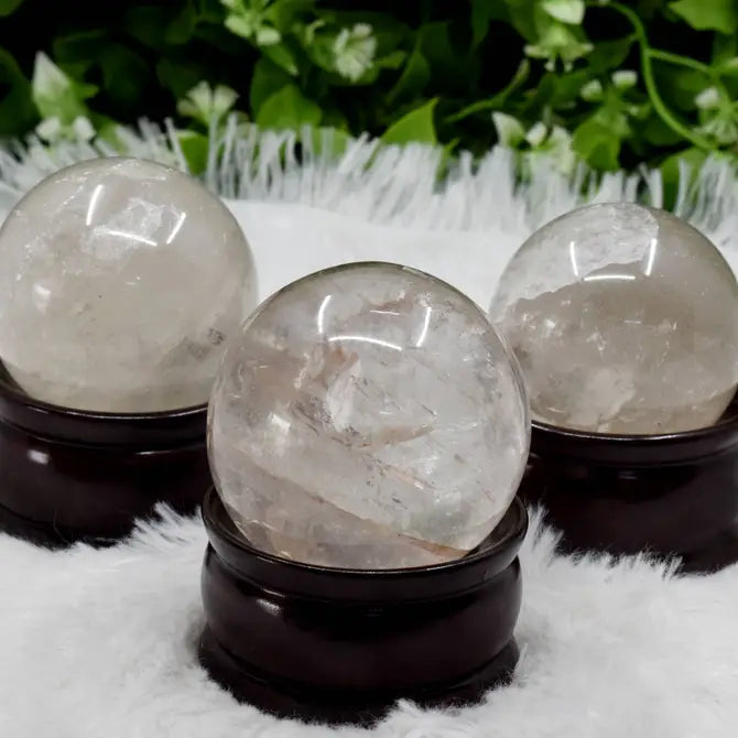 1Pc Sphere Crystal Quartz Crystal Ball Healing Sphere, Reiki healing, Divination ball