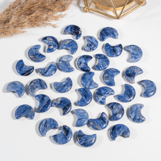 Sodalite Polished Crystal Moons