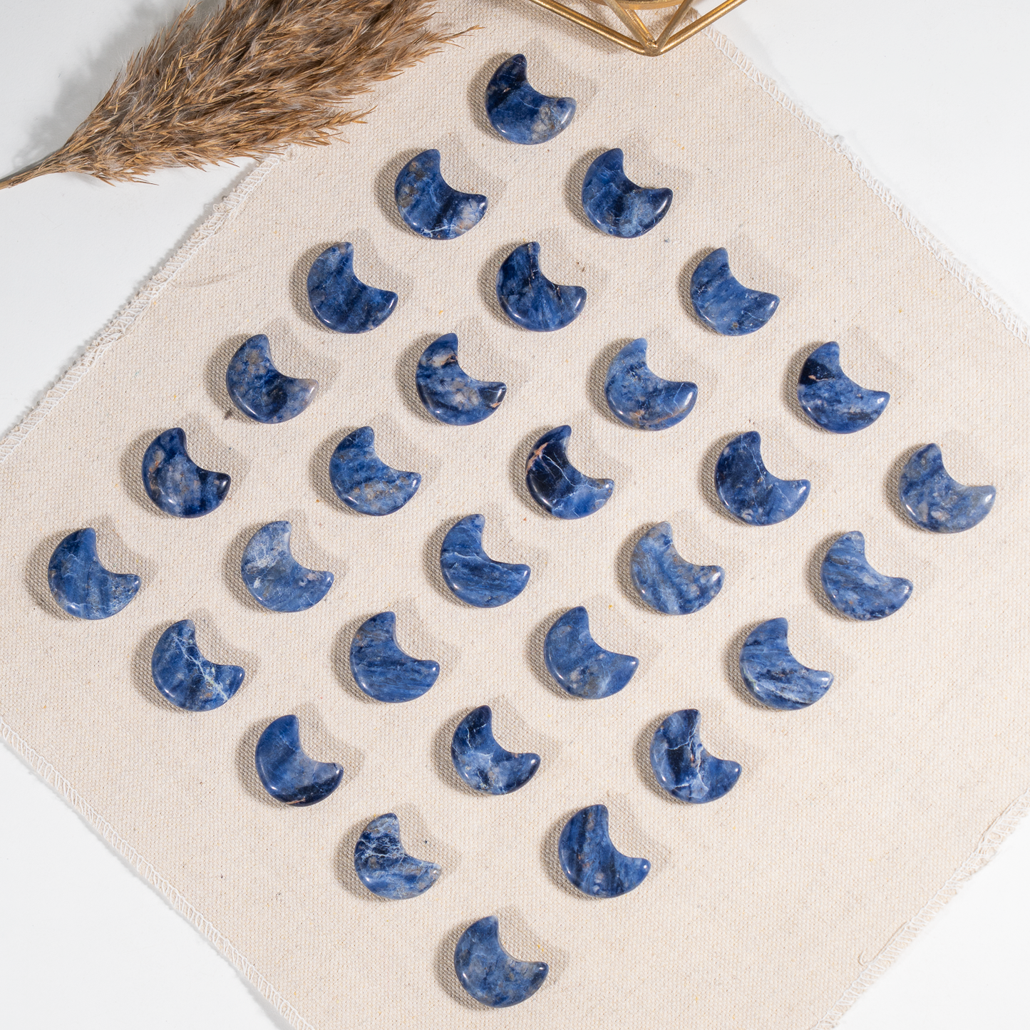 Sodalite Polished Crystal Moons